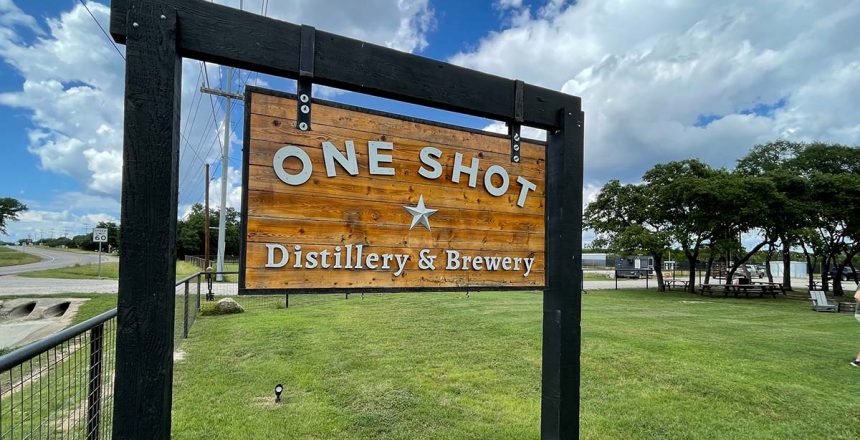 One Shot Distillery & Brewing in Dripping Springs, TX